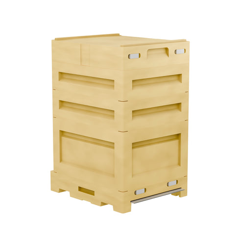Colmena Langstroth Jumbo (Dadant) de Poliuretano para 10 Cuadros